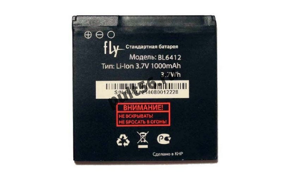 Аккумулятор для Fly BL6412 IQ434 Аккумулятор для Fly BL6412 IQ434