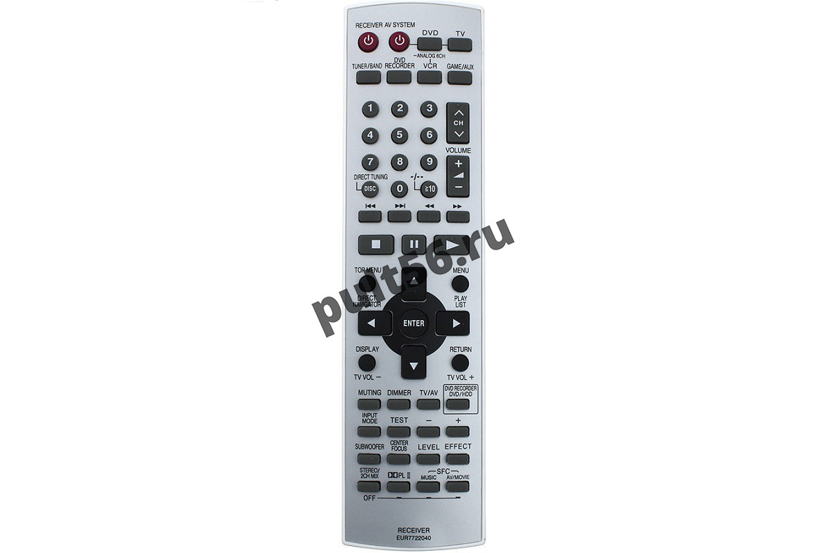 Пульт для PANASONIC EUR7722040 Пульт для PANASONIC EUR7722040