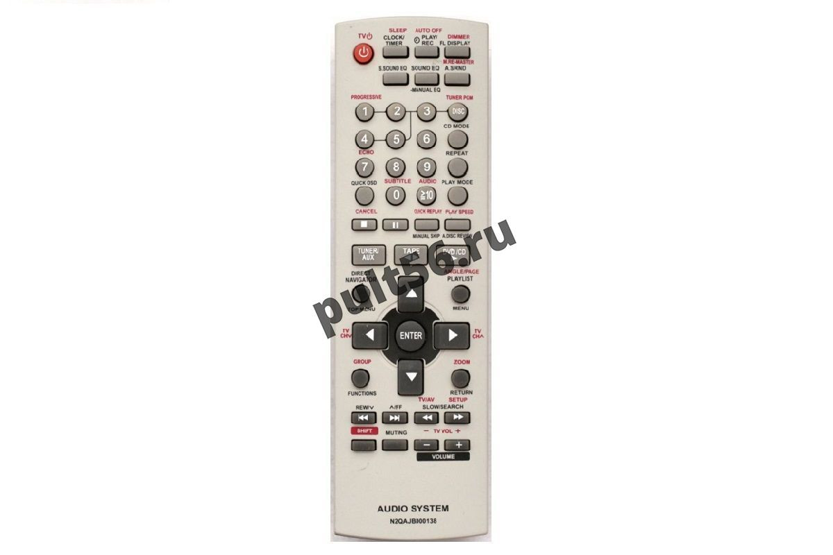 Пульт для PANASONIC N2QAJB000138 Пульт для PANASONIC N2QAJB000138