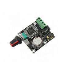 Модуль усилителя 2*15W, класс D, с регулятором